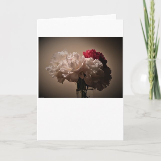 Peony, card (Front)