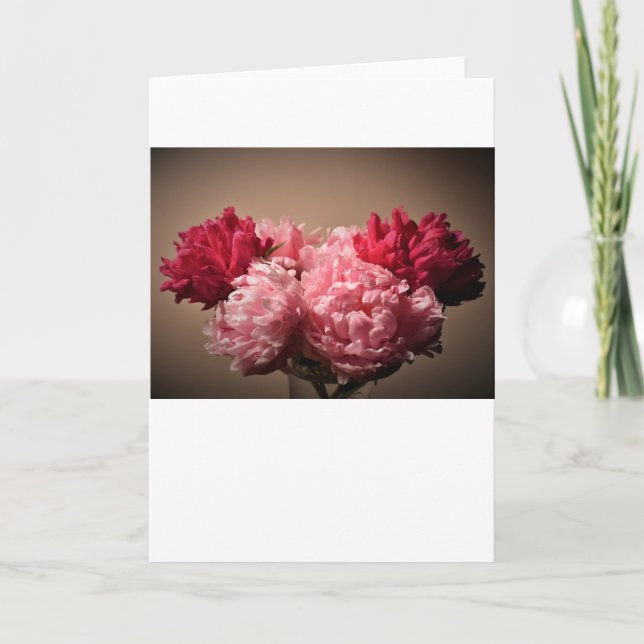 Peony, card (Front)