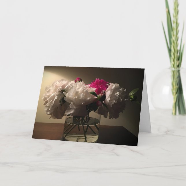 Peony, card (Front)