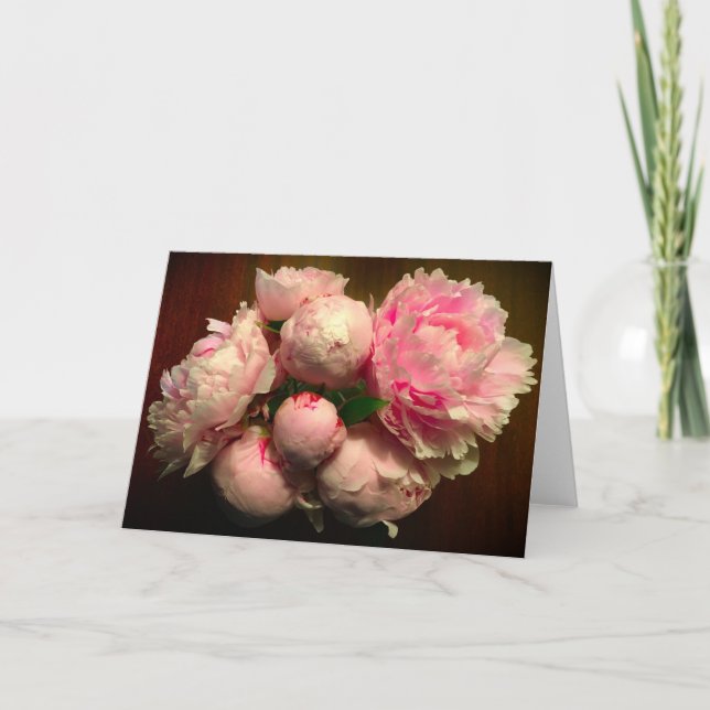 Peony, card (Front)