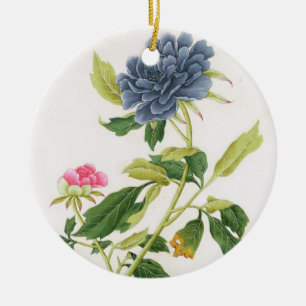 Peony Ceramic Tree Decoration