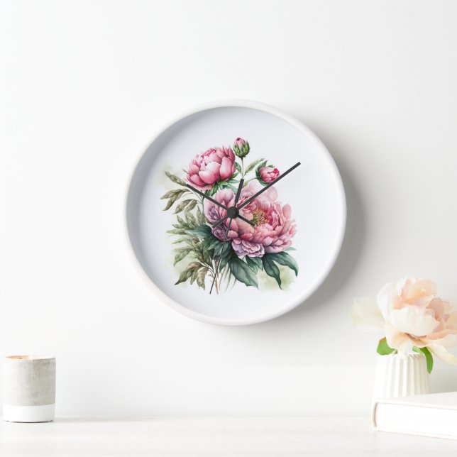 Peony Clock (Home)