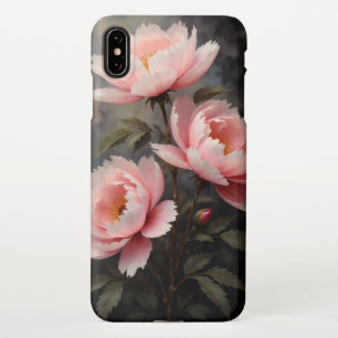 Peony Floral Artwork iPhone XS Max Case