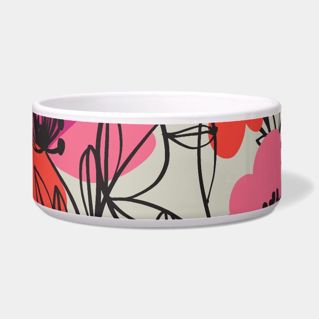 Peony Floral Vintage Seamless Pattern. (Front)