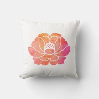 peony flower cushion