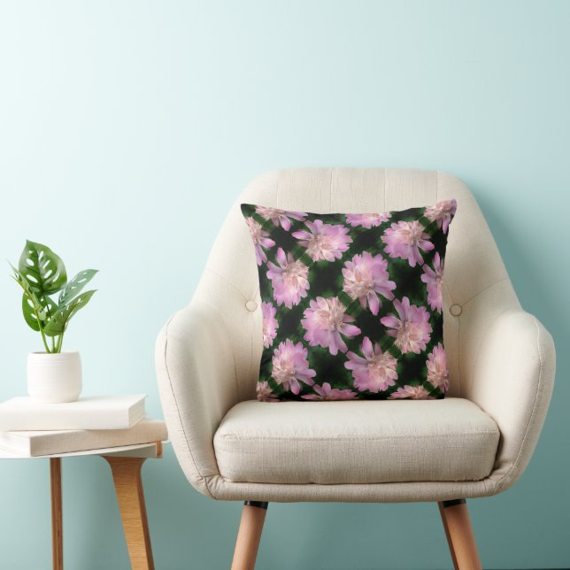 Peony Flower In Bloom Nature Pattern  Cushion (Chair)