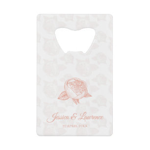 Peony Flower Wedding Gift Favour