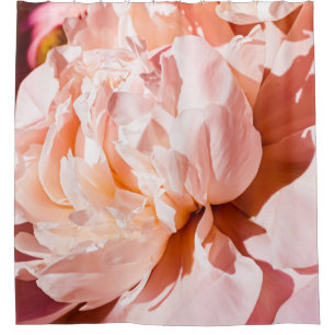 Peony flowers as luxury floral background, wedding shower curtain