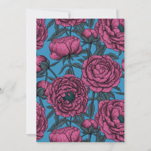 Peony garden
