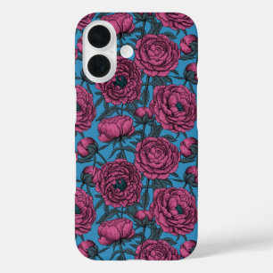 Peony garden iPhone 16 case