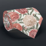 Peony Garden Floral Pattern Tie<br><div class="desc">A graceful peony garden floral pattern featuring soft layered blooms and fresh greenery. This elegant botanical design is perfect for spring celebrations,  weddings,  garden parties,  and refined seasonal styling.</div>