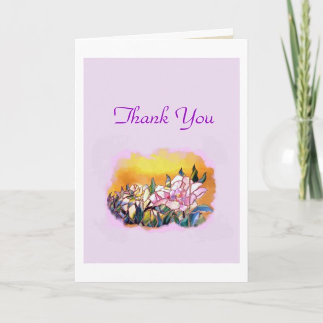 Peony　GREETING CARD vertical (Front)