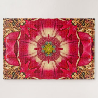 Peony Hearts Jigsaw Puzzle