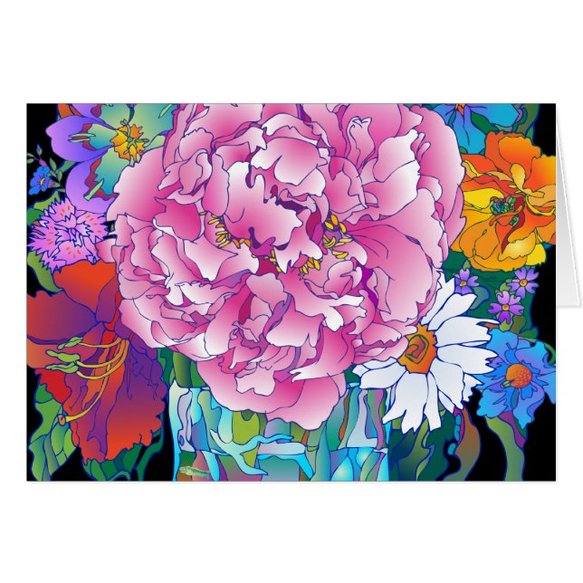 'Peony' horizontal (Front Horizontal)