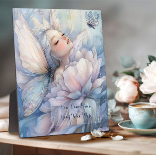 Peony Of The Dawn Plaque