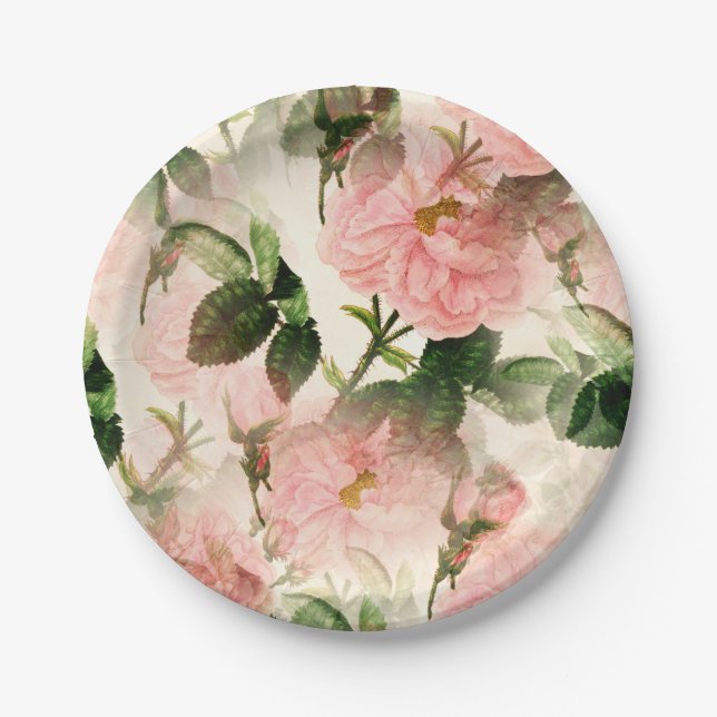 Peony Paper Plate (Front)
