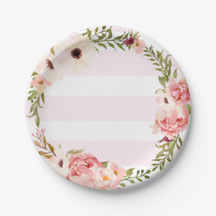 Peony Party Plates