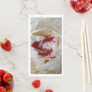 Peony petals napkin