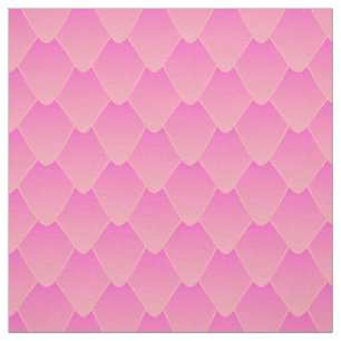 Peony Pink Dragon Scales Fabric