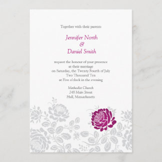 Peony Wedding Invitations