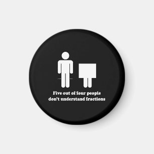 People and Fractions Magnet