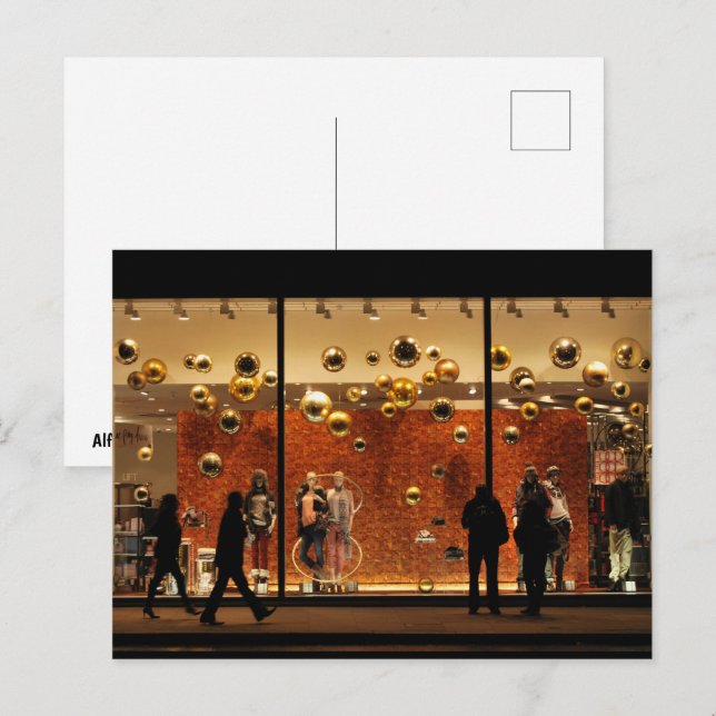 People and Mannequins Postcard (Front/Back)