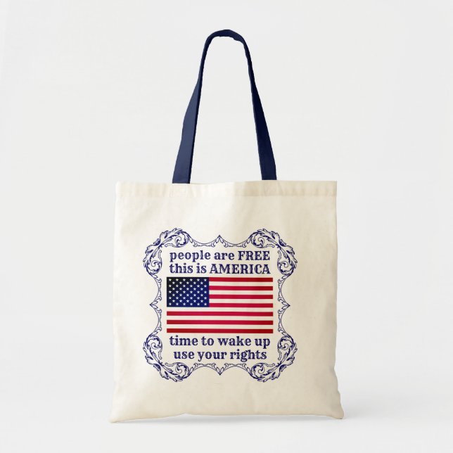 People are Free tote Bag (Front)