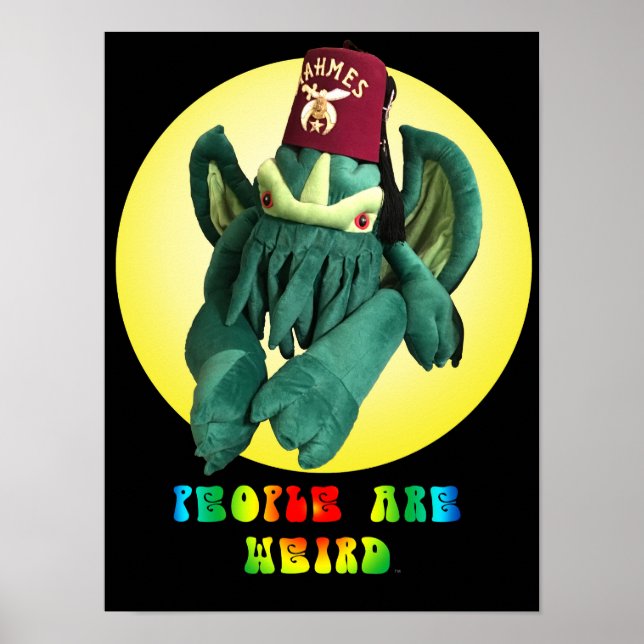 People Are Weird Poster (Front)