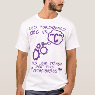 people_c_prenom_clever_quote_gear_p T-Shirt