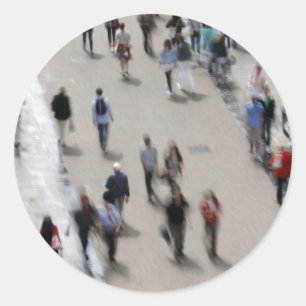 People Classic Round Sticker