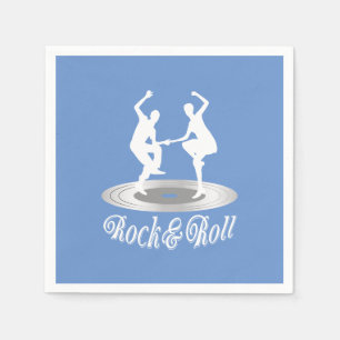 People dancing Rock and roll Napkin