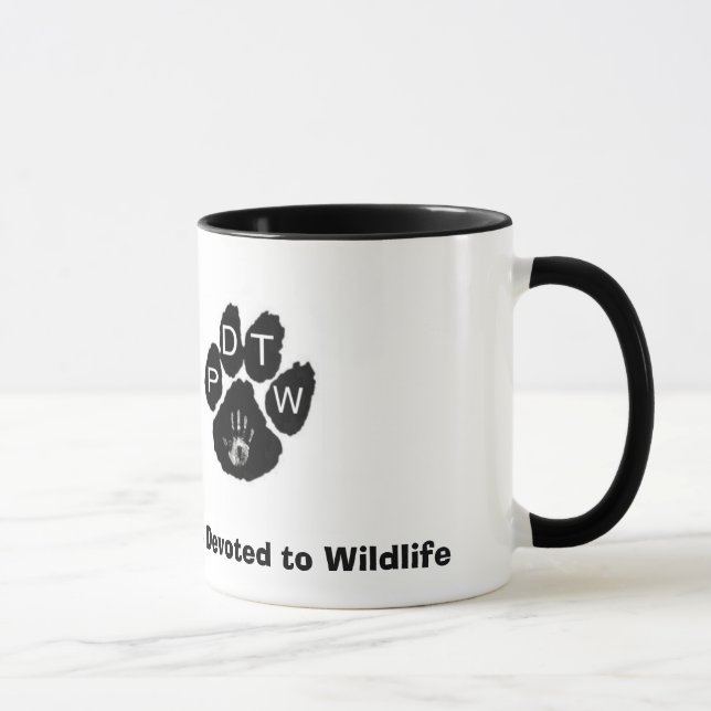 People Devoted to Wildlife Mug (Right)
