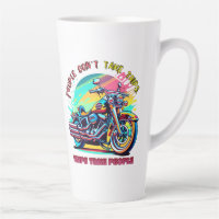 People Don't Take Trips: Vintage Retro Style Bike 