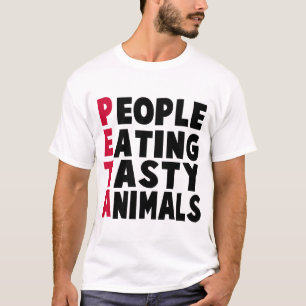 PEOPLE EATING TASTY ANIMALS T-Shirt