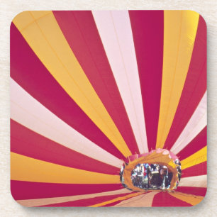 People filling a hot air balloon, Fort Collins, Coaster
