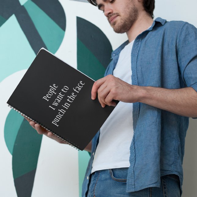 People I Want to Punch in the Face Notebook (Creator Uploaded)