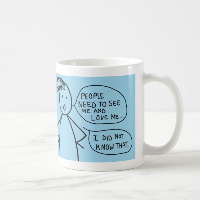 People Need Coffee Mug (Right)