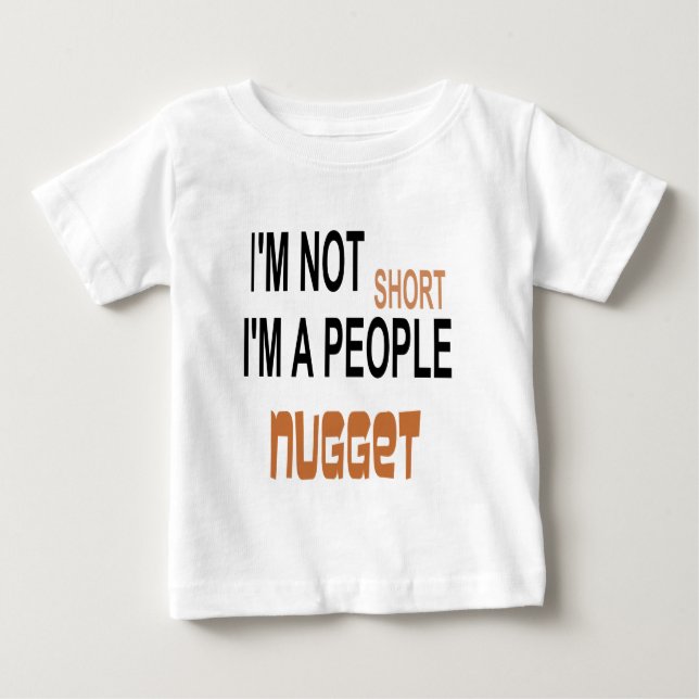 PEOPLE NUGGET FUNNY.png Baby T-Shirt (Front)