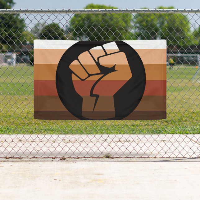 People of Colour (POC) Pride Banner (Insitu)