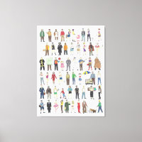 People of NYC New York City Citizens Art Print