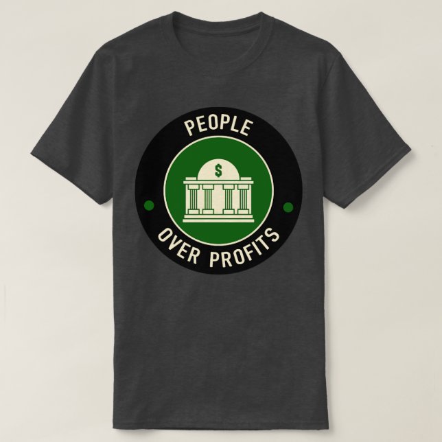People Over Profits T-Shirt (Design Front)