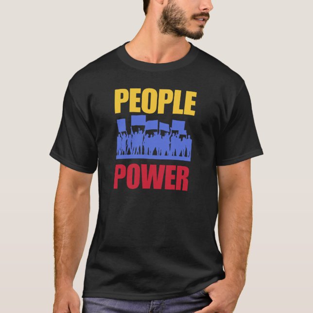People Power Impeach Marcos Tee Corruption Protest (Front)