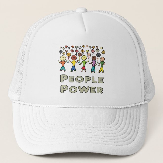 People Power Trucker Hat (Front)