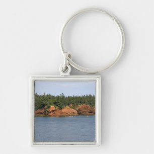 People sea kayaking in the Bay of Fundy at St. Key Ring
