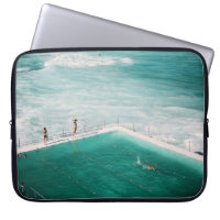People standing and swimming on swimming pool besi