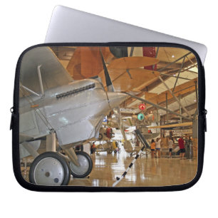 People touring National Museum of Naval Aviation Laptop Sleeve