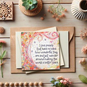 People Who Make the World Better Thank You   Invitation