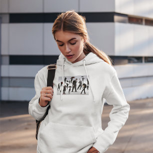 People With Umbrellas Hoodie