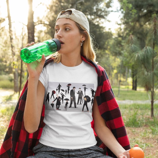 People With Umbrellas T-Shirt (Creator Uploaded)