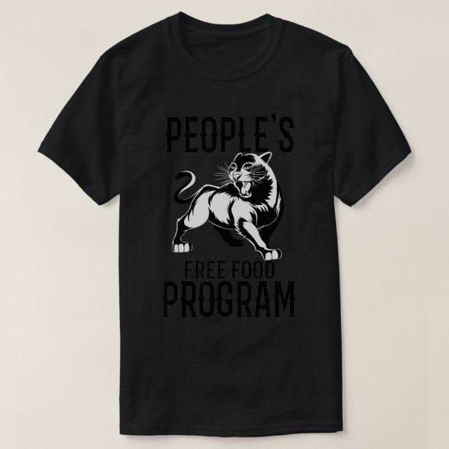 People's Free Food Program Gift  T-Shirt (Design Front)
